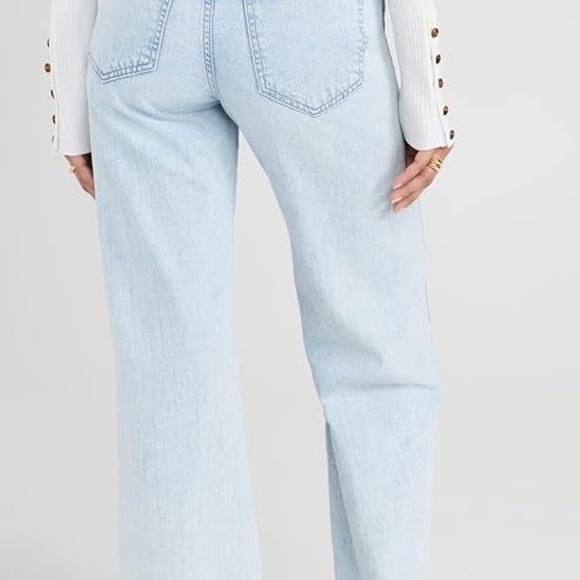 Veronica Beard Jean Women's Taylor Wide Leg Jeans - Size 28 - Picture 3 of 13